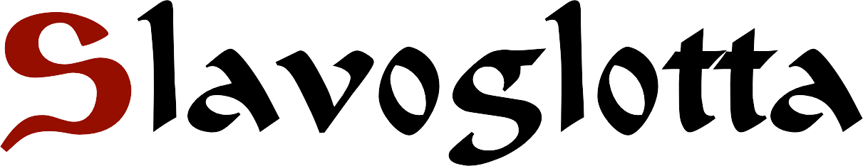 Slavoglotta Sprogformidling logo